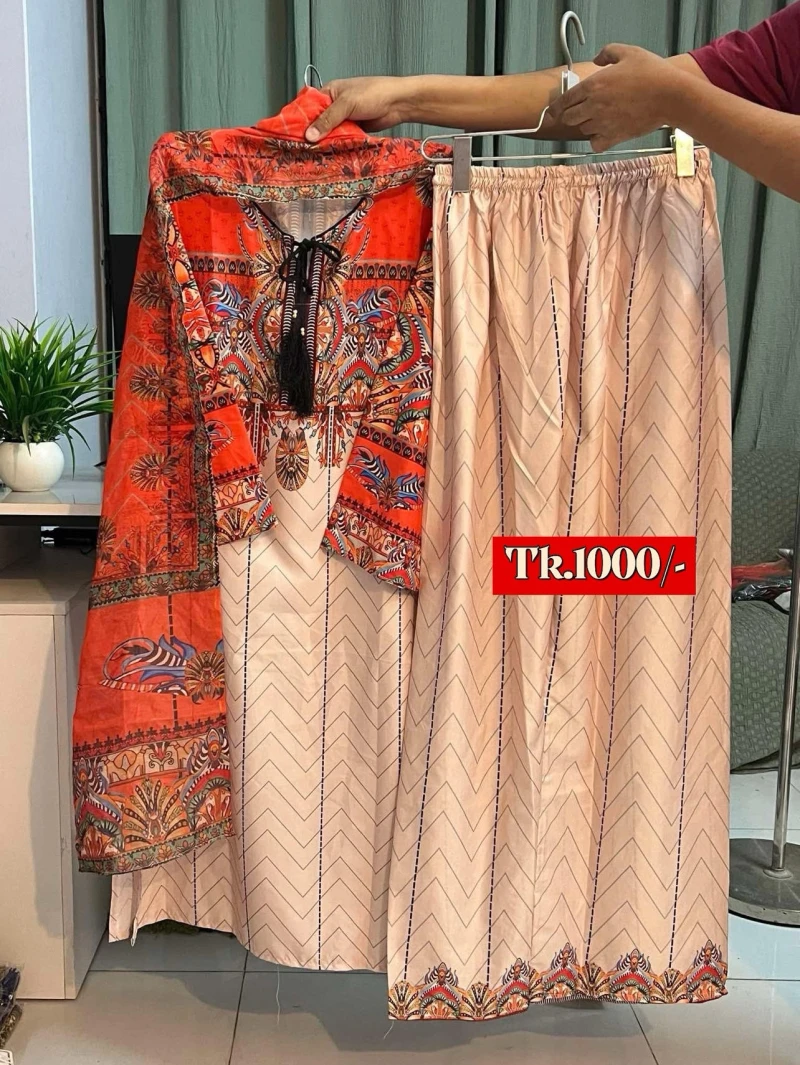 Silk tarcel orange 3pcs