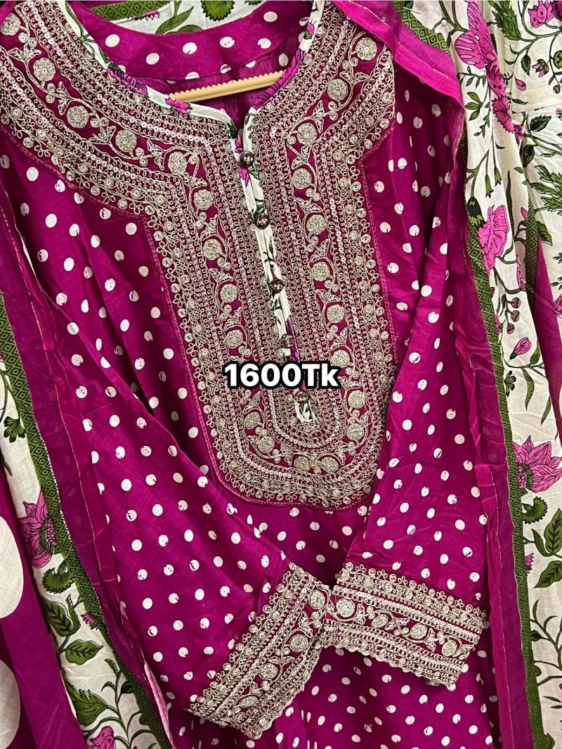 PK Inspired 3pcs Dress