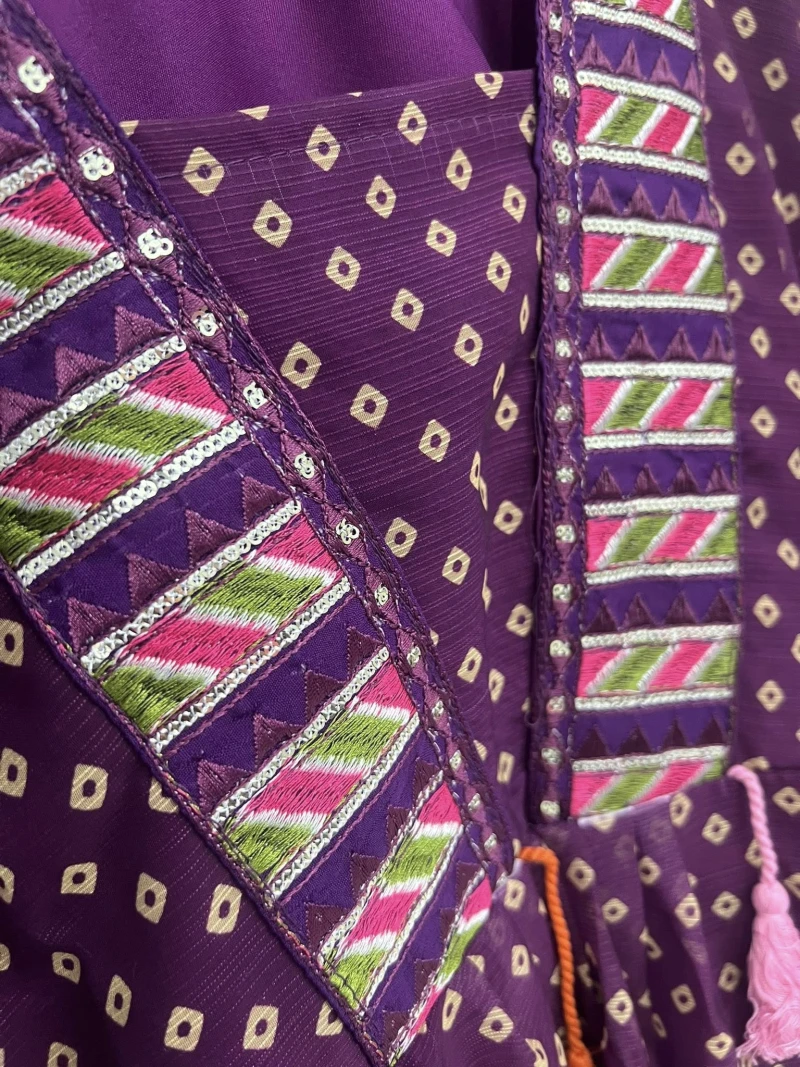 PK inspired 4pcs Dress Purple